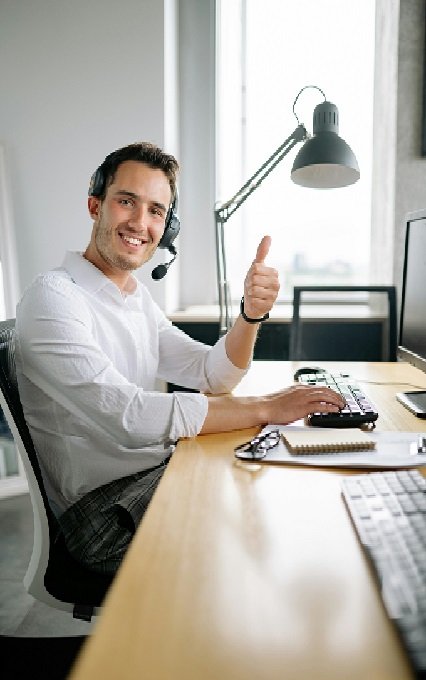 Website customer first